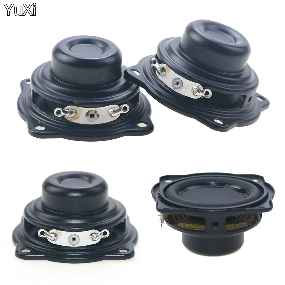 1pcs 4r 5w 40mm Lautsprecher Gummi Rand Lautsprecher wasserdicht Voll frequenz Modifikation hausgemachte Bluetooth kleinen Audio-Lautsprecher