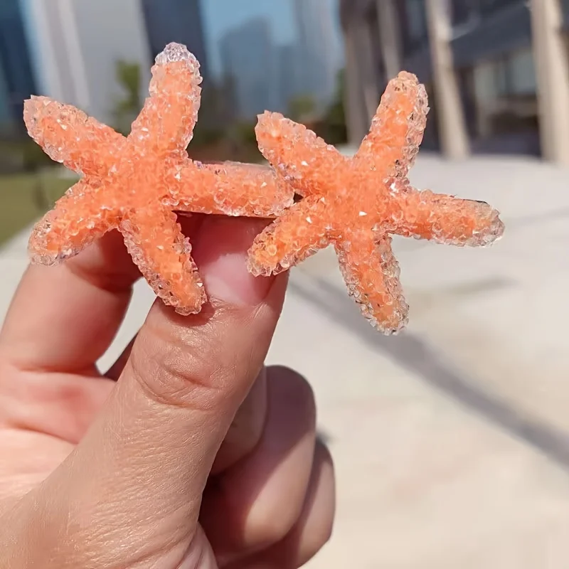 Eine wunderschöne Seestern-Haarnadel für Frauen, perfekt für sommerliche Strandmode, ideal für. – Detail 11
