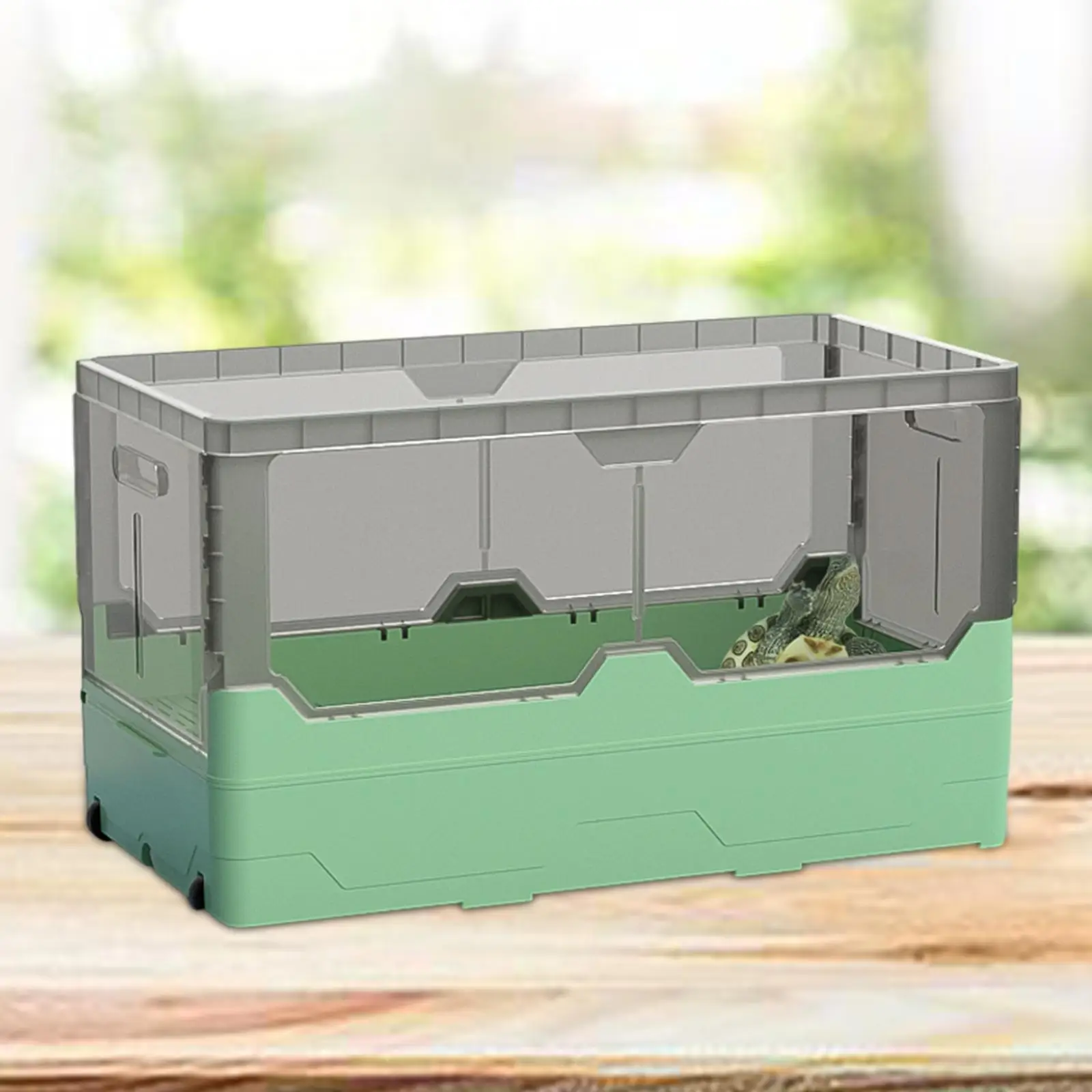 Reptile Habitat Turtles Tank Aquarium Indoor Decor Reptile Tank for Small Creatures Terrapin Pet Turtle Resting Reptile Habitat Turtles Tank Aquarium Indoor Decor Reptile Tank for Small Creatures Terrapin Pet Turtle Resting