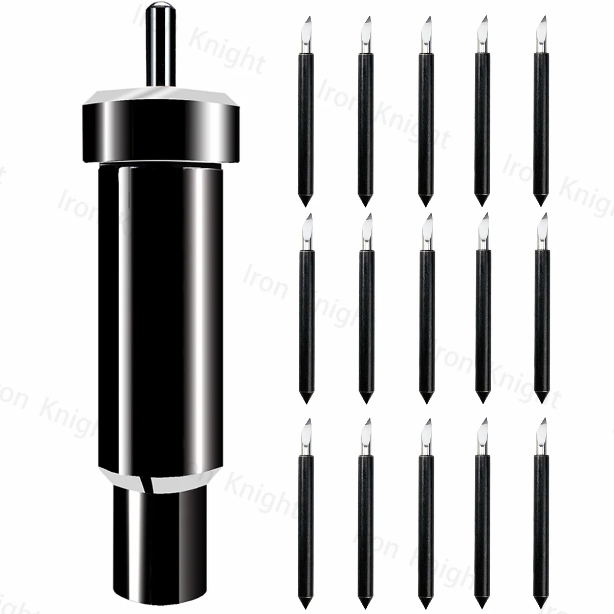 15pcs Real Deep Point Blade Deepcut for Cricut Explore 3 Cricut Maker 3 Air  2 3 and 1pc Plotter Black Holder - AliExpress