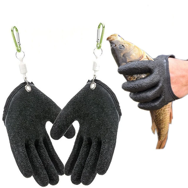 Anti-Stab Waterproof Anti-Cut Fish Gloves, Professional Fishing Equipment,  Anti-Skid, Special for Sea Fishing, Luya