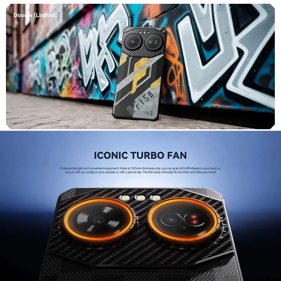 頑丈なナイトビジョンカメラ,4g,12GB IIIF150-Air3 GB,512インチ,6.6