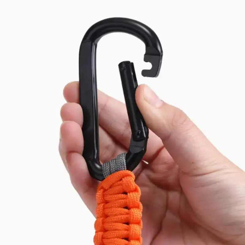 Umbrella Rope Hook Outdoor Hand Woven Key Hooks Rescue Hunting Ropes Multifunctional Hanging Rope Hunting Bird Tool