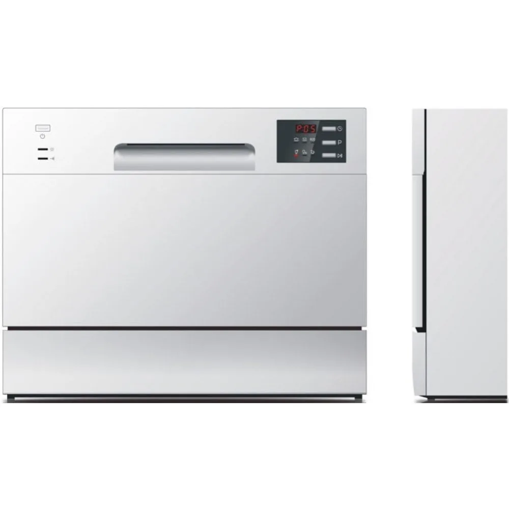 Compact Countertop Dishwasher/Delay Start Energy Star Portable Dishwasher with Stainless Steel Interior 5