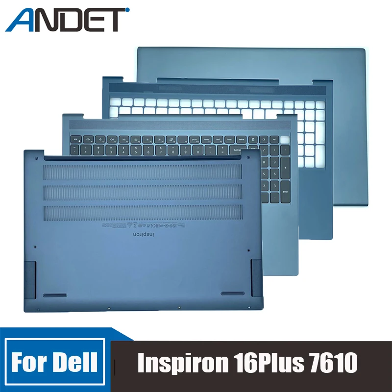 

0HNYF4 0CXX81 0YRKJM New For Dell Inspiron 16Plus 7610 Lcd Back Cover Rear Lid Bezel Palmrest Upper Case Keyboard Bottom Shell