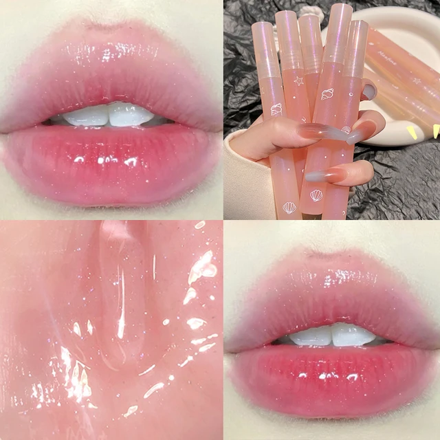 Lip Gloss Is Smooth Lip Gloss Is Pearl Like Shiny Mirror Is Korean Lip  Gloss Peach Lip Gloss Glitter for Lip Gloss Making - AliExpress