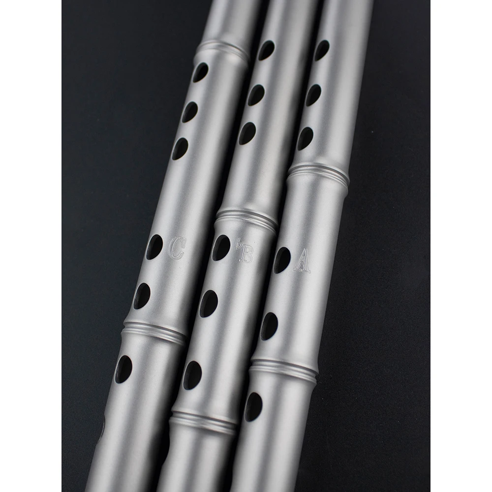 Titanium Alloy Xiao 53cm Sealed Mini Short Xiao Eight Hole Frosted Instrument Suitable For Professionals Level