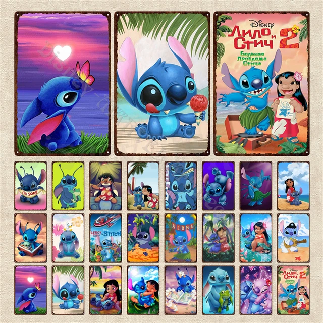 Autocollant décoratif Disney Lilo et Stitch