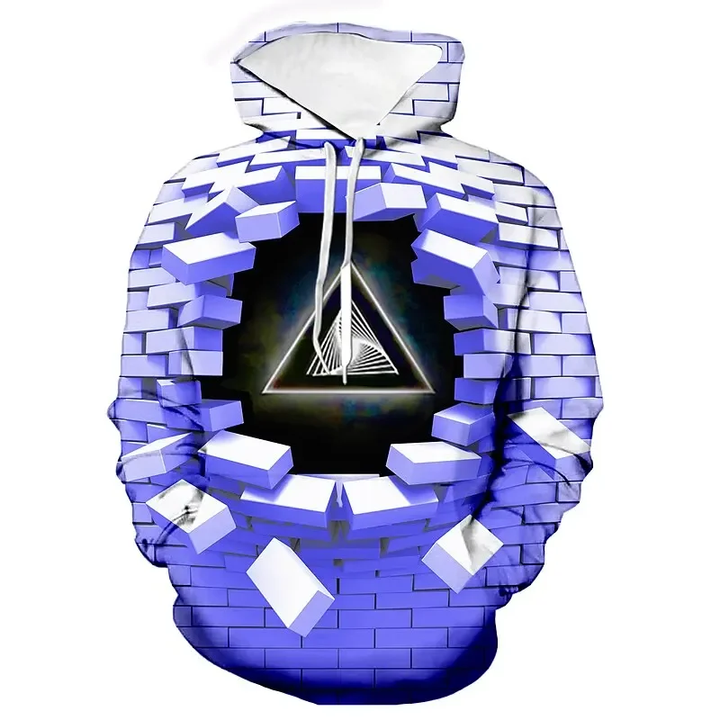 Рисунок 3 - Мужская толстовка с капюшоном и 3D-принтом