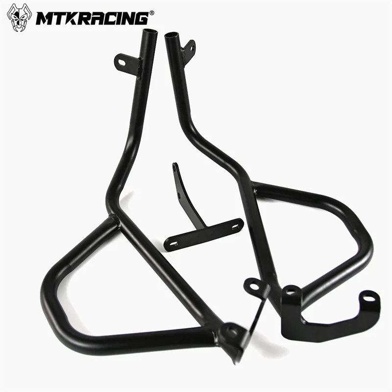 MTKRACING Motorcycle Crash Bar Engine Guard Fall Protection Bumper Accessories For KAWASAKI VERSYS 650