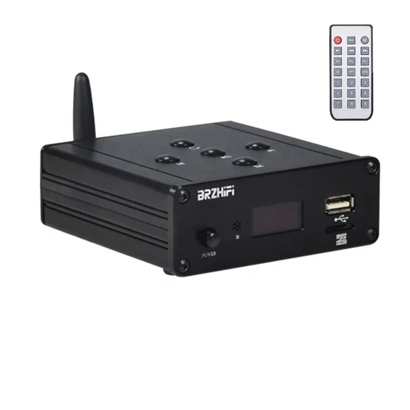 Digital Audio Player ES9018K2M Music Player Bluetooth 5.0 U Disk TF Card Lossless Read Playback HIFI FM Radio 2.1 Channel Output