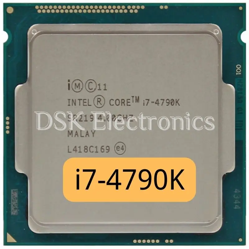 Intel Core i7 4790K 4 GHZ CPU SR219 1155
