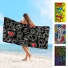 Keiths Haring Beach Towel For Kids Personalized Bath Towel Pool Towel Vacation Gift Picnic Towel Party Gift 1