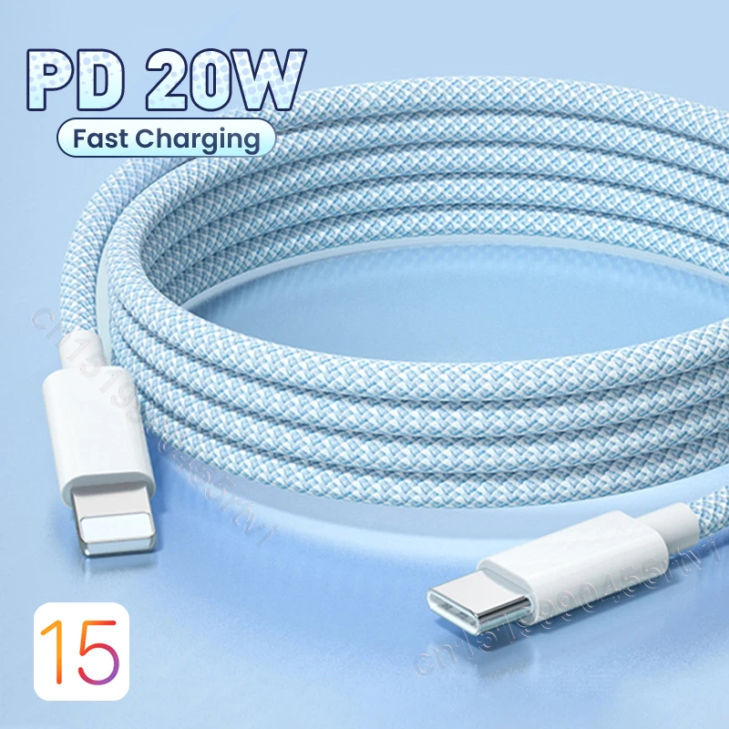 20w Pd Usb C Cable For Iphone 13 Pro Max Fast Charging Usb C Cable For