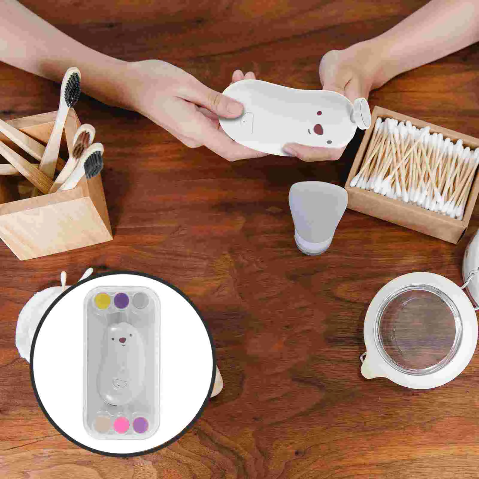 

Электрическая пилка для ногтей, детская машинка для стрижки ногтей, электрический триммер для ногтей, набор пилок для ногтей с шлифовальными головками, 1 комплект