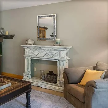 Crystal Crush Diamond Mirror 16x20 Wall Mirror Home Décor Accent Bathroom Bedroom Entryway Stunning Luxury HD Glass Décoration 6