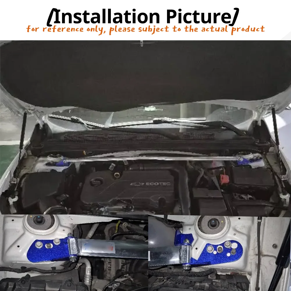 Chevrolet Malibu XL 9th Front Strut Bar Tower Brace Suspension Arm Upper Shock Stabilizer STB Anti-Roll Sway Bar
