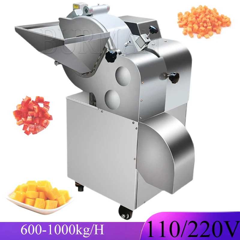 

Commercial Fruit Vegetable Dicer Cutter Tomato Onion Cube Dicing Cutting Machine