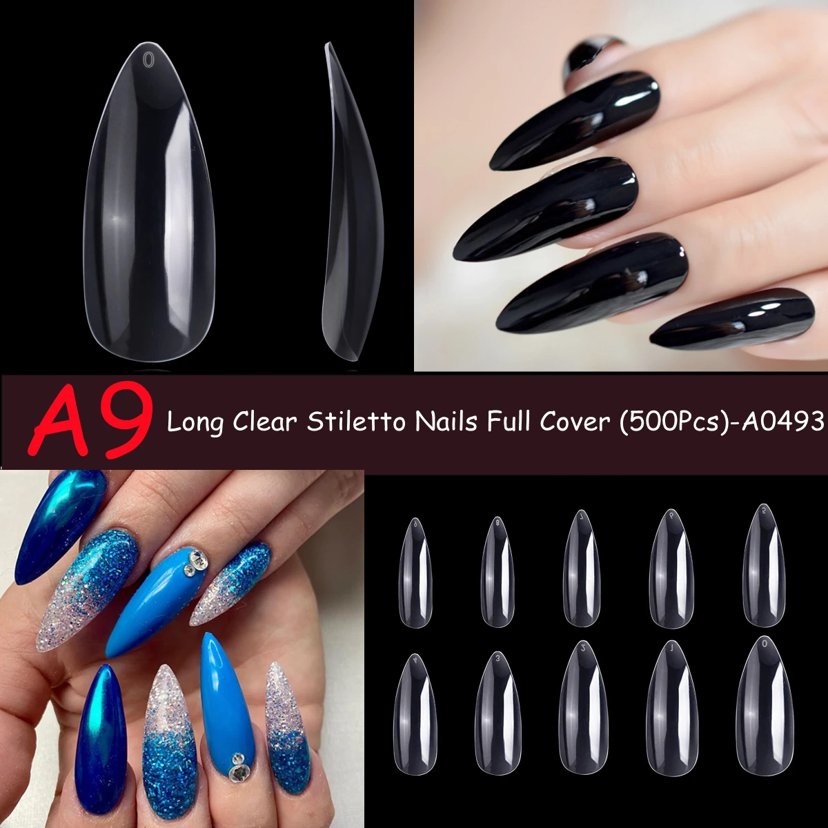 A9 Long Stiletto -C