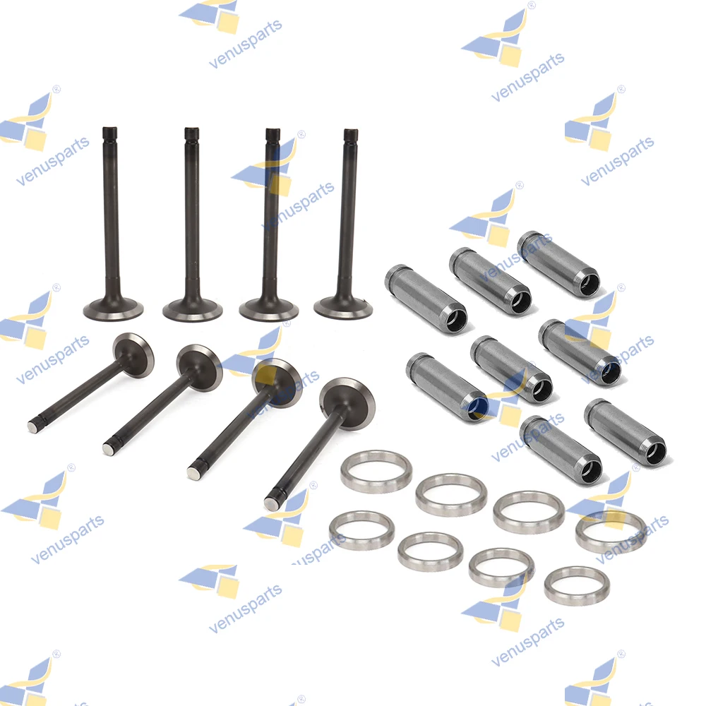 Vavle Kit V2203 For Kubota F2803 D1703 D1503 V1903 D1403 Engine Intake Exhaust Valve Seat Guide