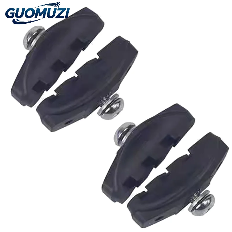 Pattini Freno C-Brake per Bici da Corsa, Blocchi e Supporti in Gomma Resistente, Pattini per Pinza Freno da 50mm