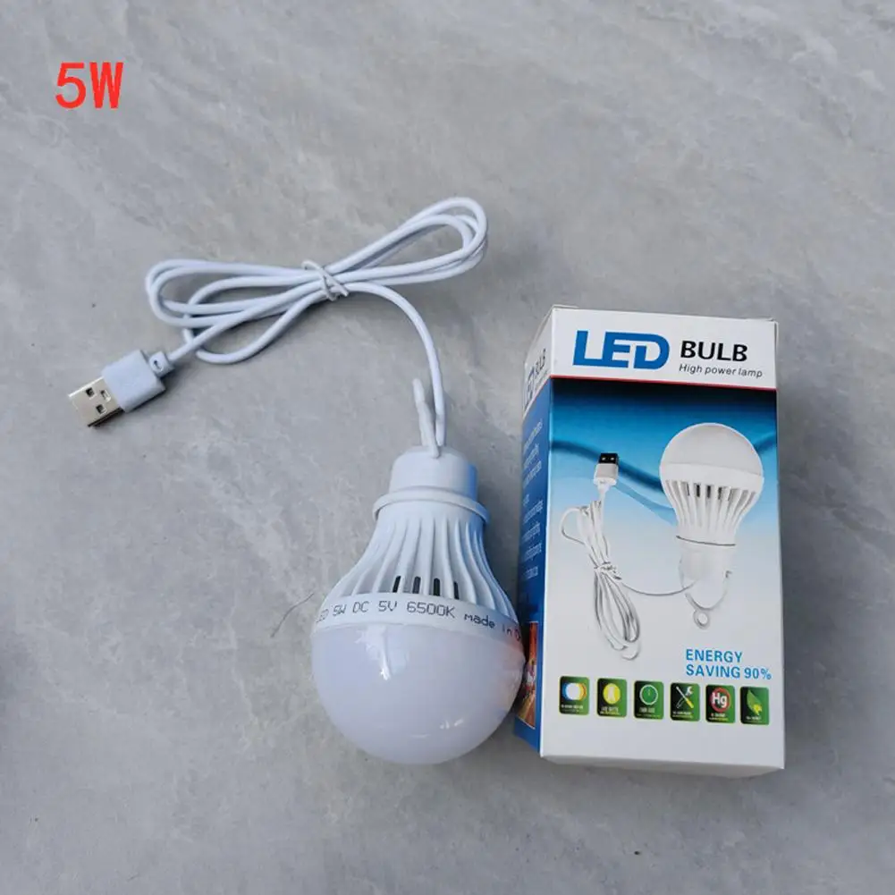 VIL Lampes camping,Ampoule LED Portable Rechargeable par USB,éclairage