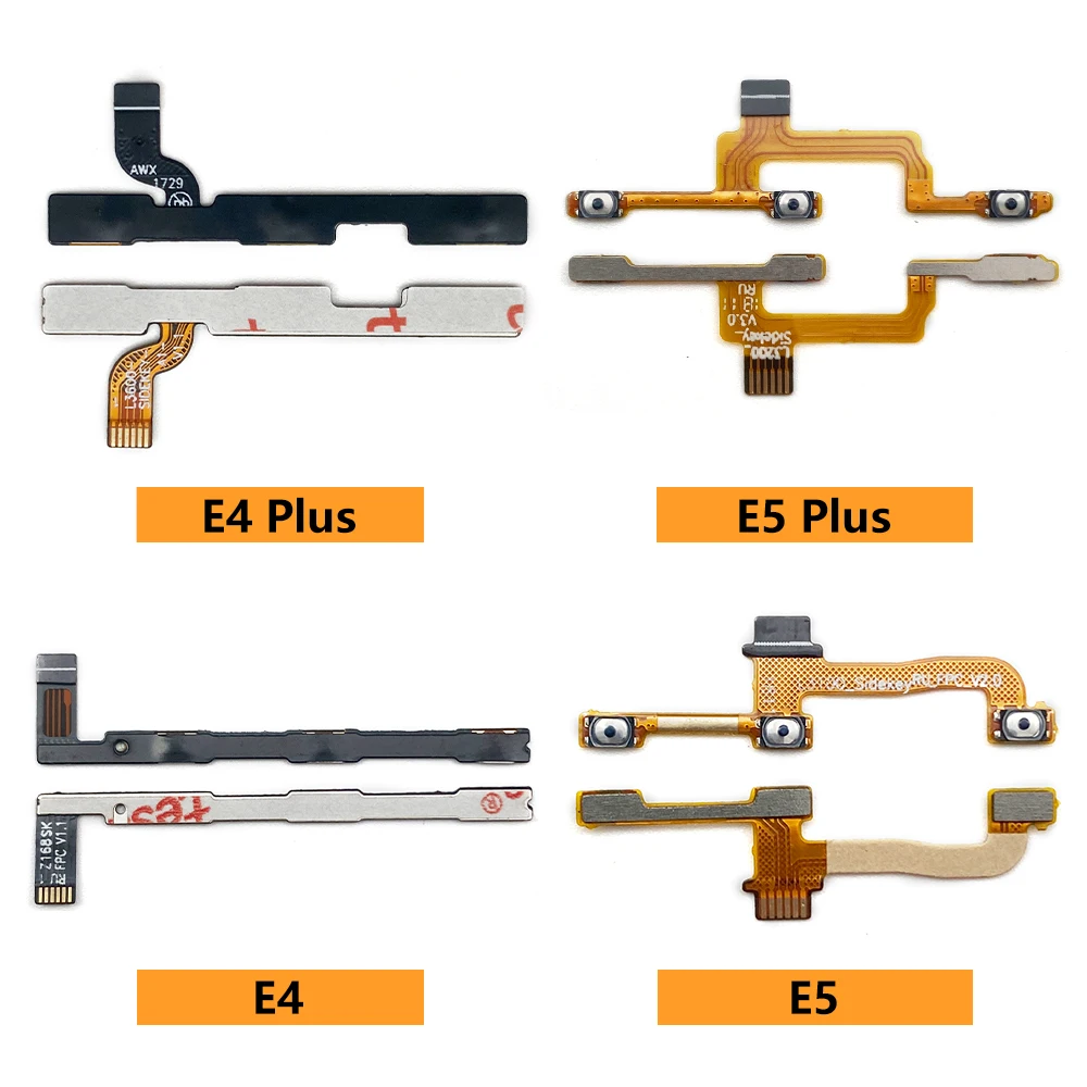 Replacement Power On/Off Volume Switch Key Button Flex Cable Ribbon for Motorola Moto E Series
