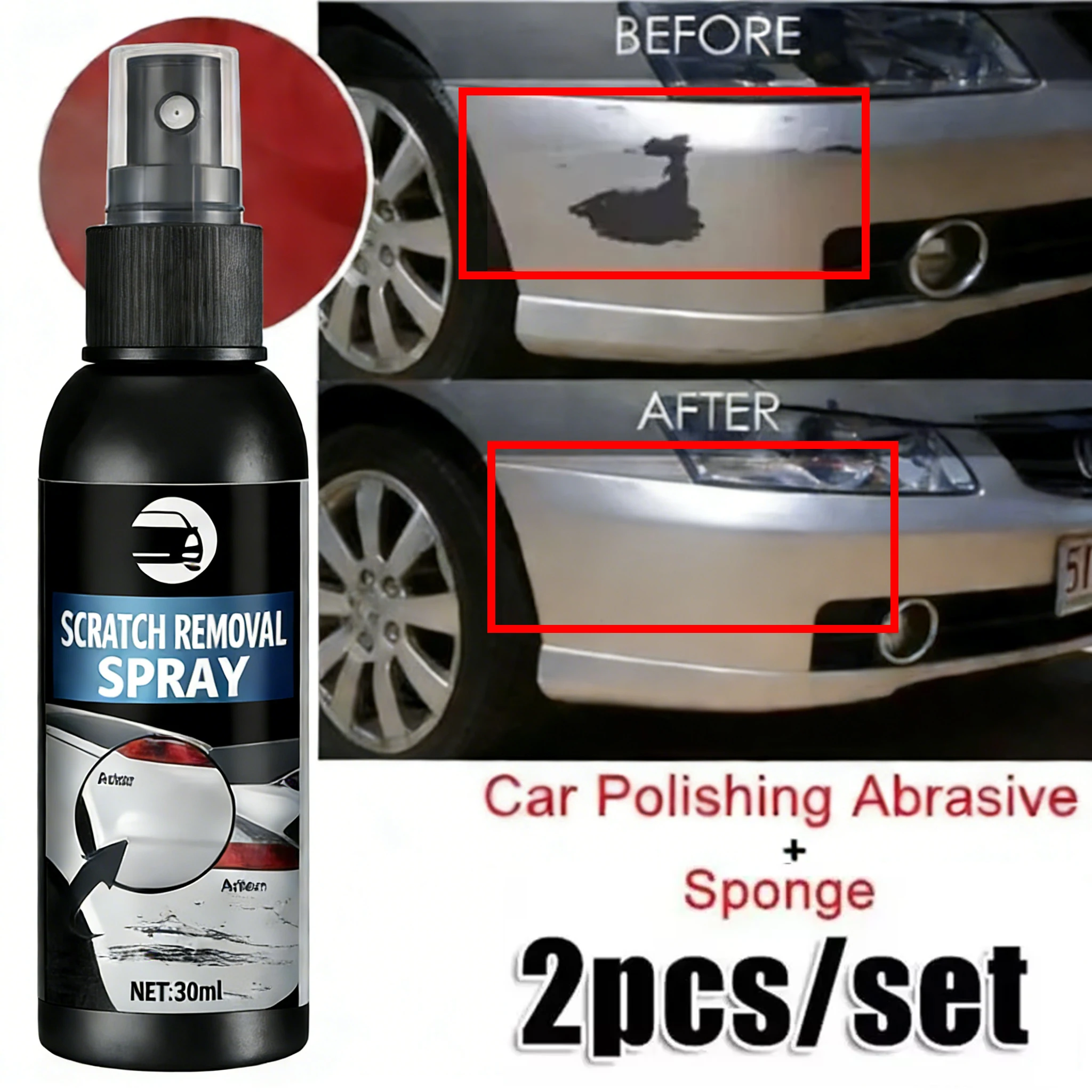 Car Scratch Remover Paint Care Tools Auto Swirl Remover Scratches Repair Polishing Auto Body Grinding Compound Anti Scratch Wax
