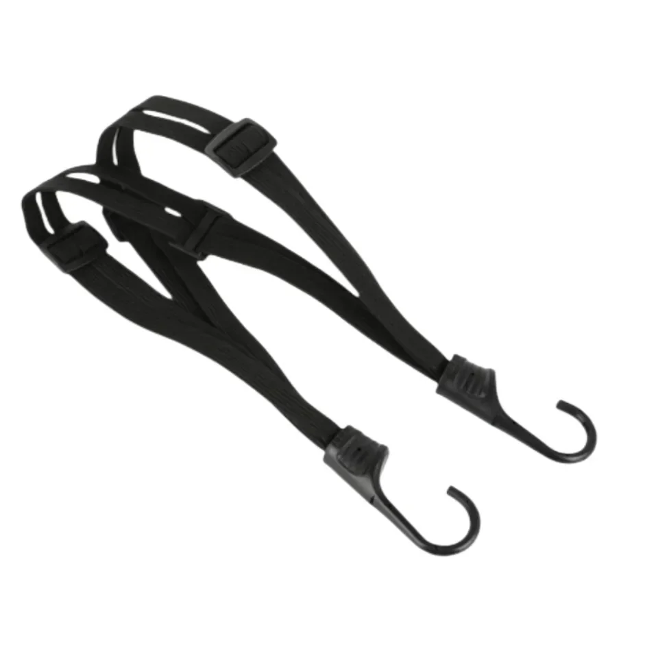 Motorcycle Luggage Strap Universal 60cm Motorcycle Luggage Strap Moto Helmet Gears Fixed Elastic Buckle Rope High-Strength Retractable Protective