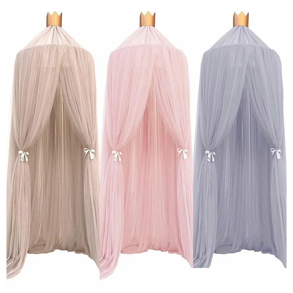 Baby Canopy Mosquito Net for Bed Baby Bed Mosquito Net Canopy Tulle Curtains Hanging Crib Mosquito Net Children's Room Decor
