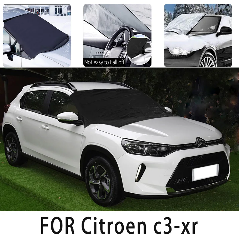 

Carsnow cover front coverforCitroen c3-xr snowprotection heat insulation shade Sunscreen wind Frost prevention car accessories
