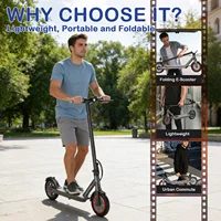 Trottinette Électrique de Commutation AOVOPRO 2026, Puissante 350W, Pneus Pleins Antidérapants 8,5 Pouces, Escooter pour Adultes, Autonomie 5-35KM, Vitesse 31KM/H 6