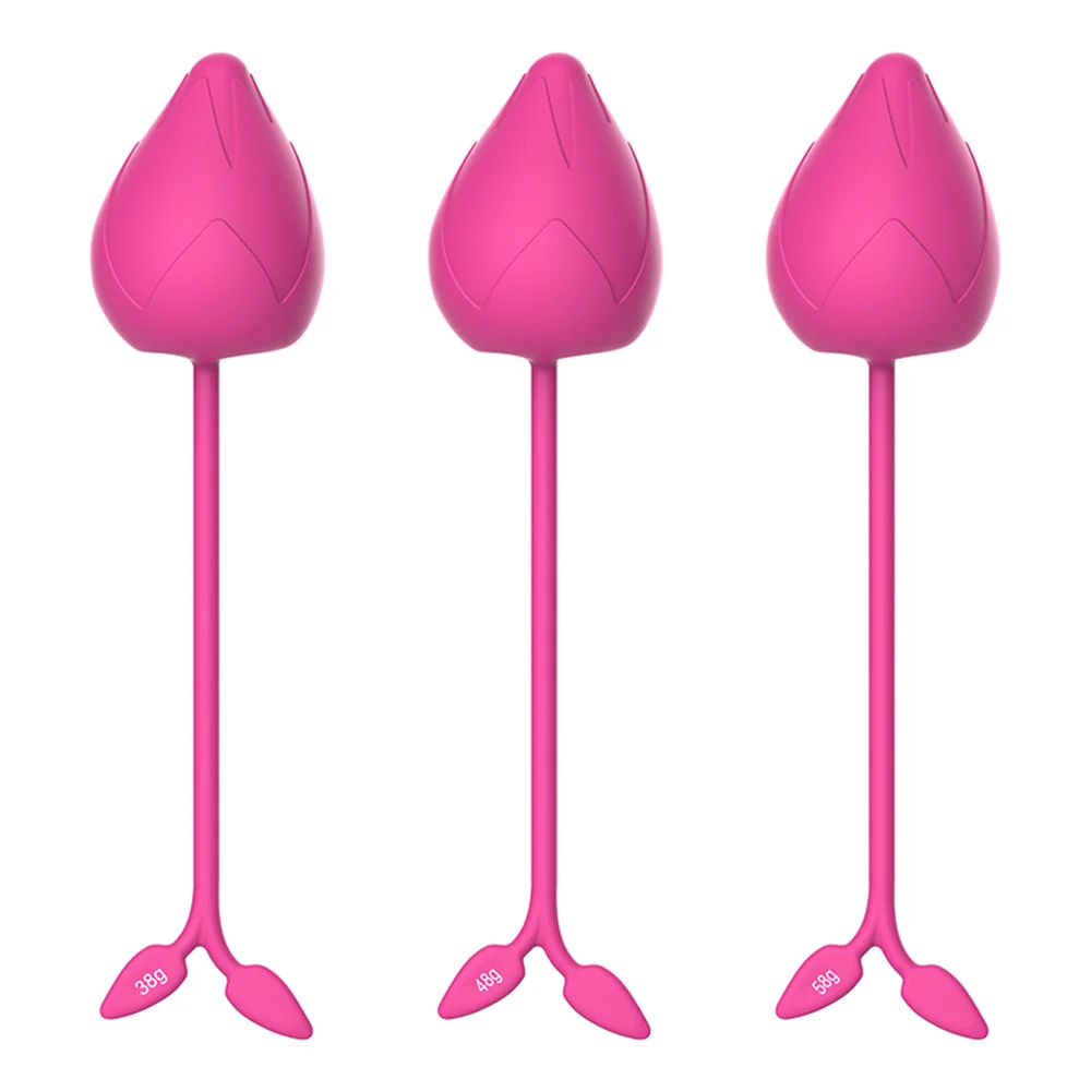 "Pussy Vagina Tighten Sex Toy for Women Vaginal Dumbbells Vibrating Eggs Kegel Trainer Exercise Balls Adult Silicone Toys