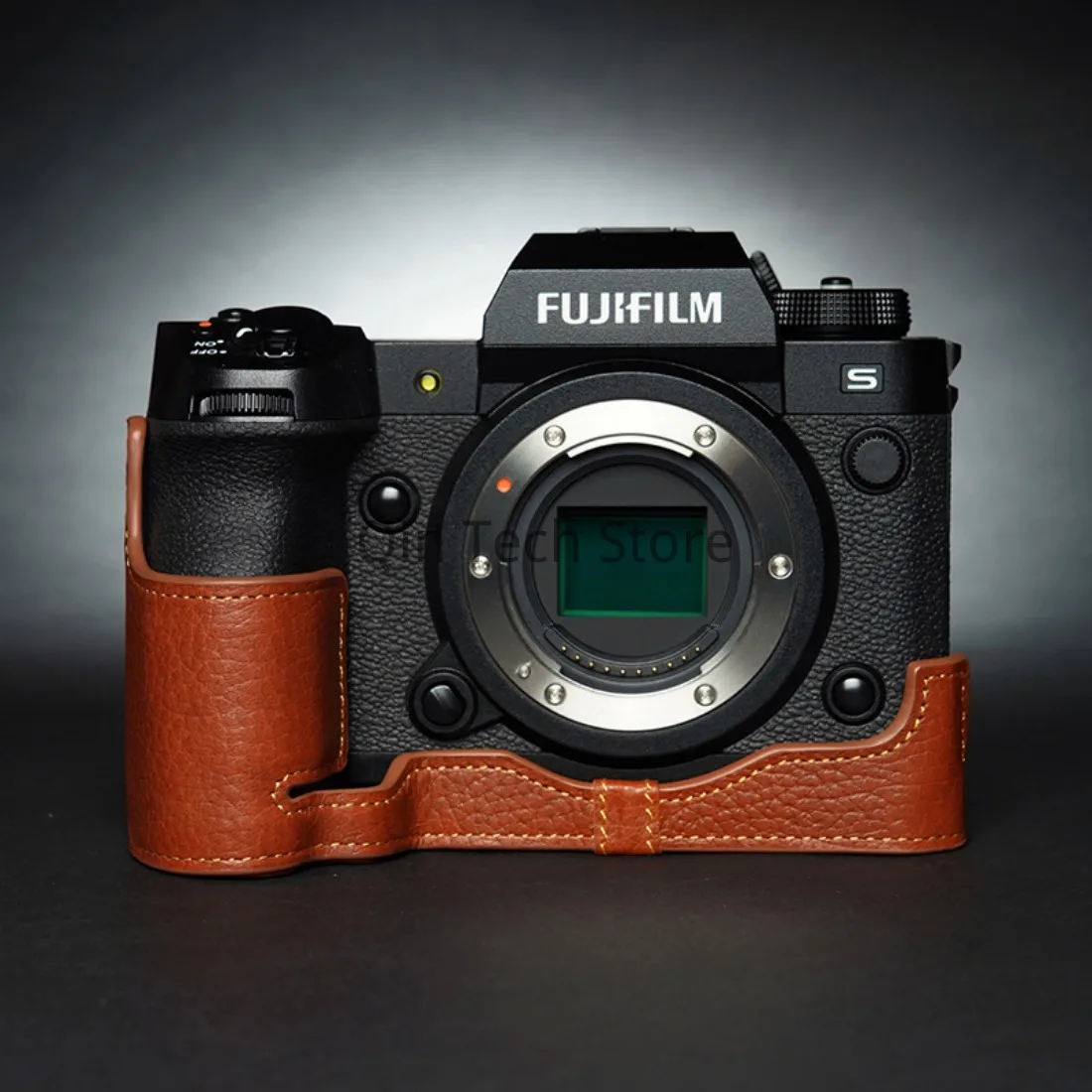 Custodia Protettiva Scatola Base Fotocamera Pelle Vera Pelle Borsa In Pelle Di Vacchetta Custodia Per Fuji Xh2 Xh2S Fujifilm X-H2S Lavoro Manuale Foto