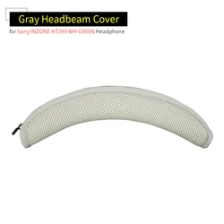 Premium Ear Pads Cushion Replacement and Headbeam Cover (Gray-Headbeam Cover)