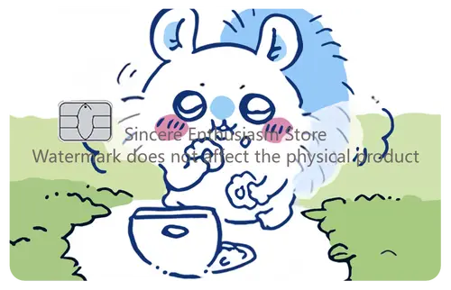 Cartoon Kawaii Chiikawas Credit Card Skin Stickers Cute Matte Sticker for VISA JCB Mastercard and Other IC Card Decorative - Image 11