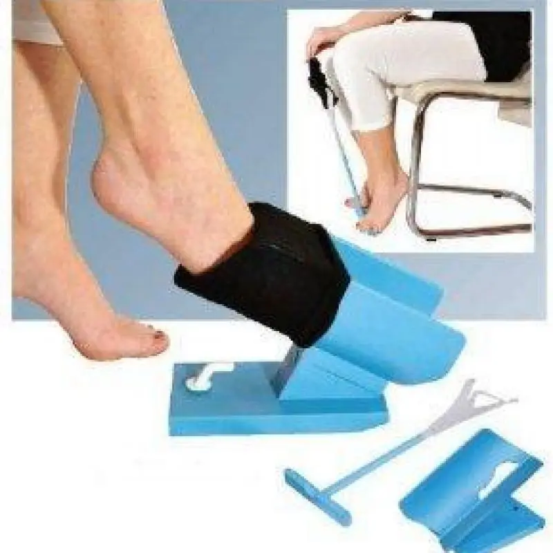 

Flexible Sock Aid Kit Slider Sock Helper Aide Tool for Putting on Socks Men Women Elderly Sock Assist Device Sock Puller