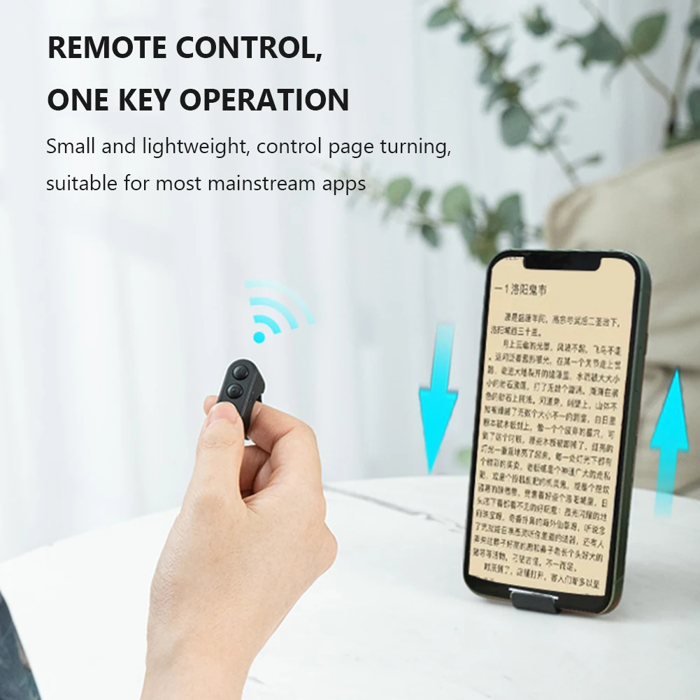 Télécommande Bluetooth pour Tiktok Page Turner, anneau de