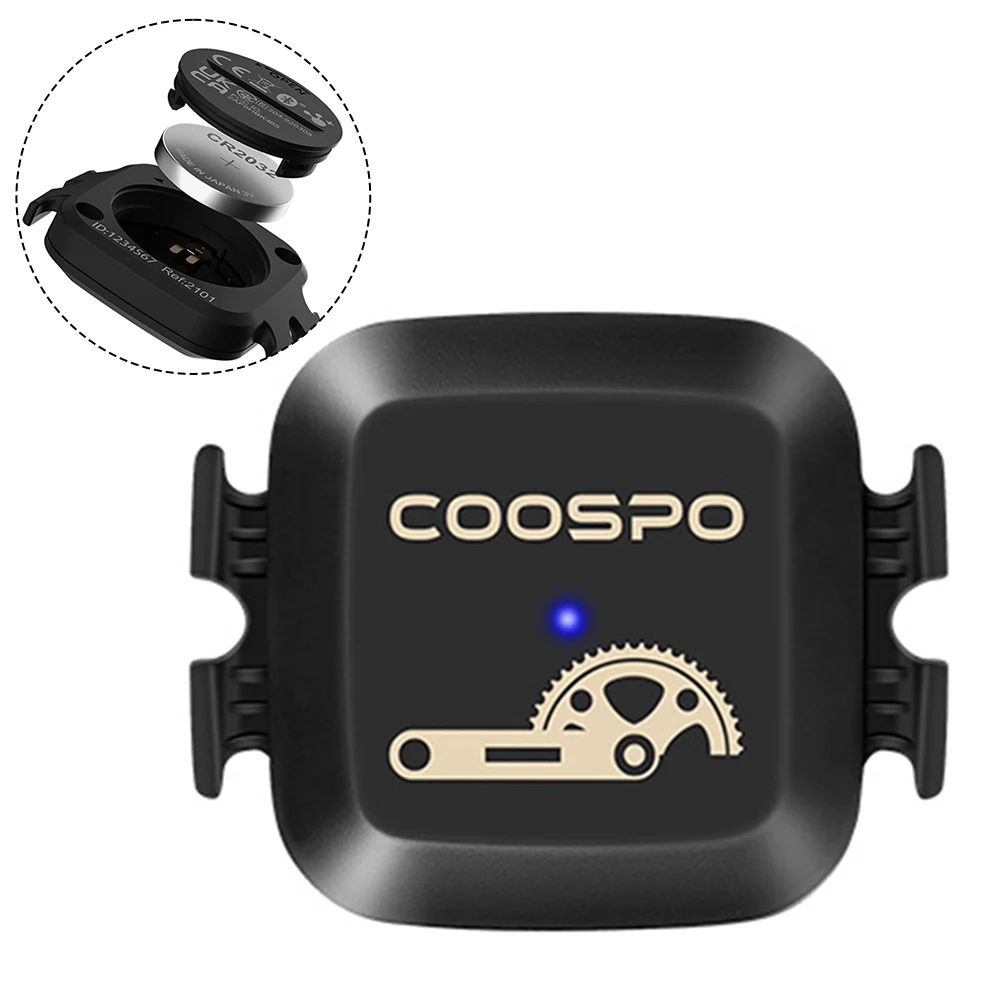 

Велосипедный датчик скорости и частоты вращения педалей COOSPO ANT, Bluetooth-датчик для Garmin для Wahoo, Велосипедное оборудование, прочные аксессуары Ip54