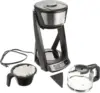 Heat N Brew Programmable Coffee Maker, 10 cup, Stainless Steel, HB 5