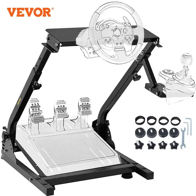 Vevor Racing Supporto Per Volante Regolabile In Altezza Per Logitech G25 G27 G29 G920 Supporto Per Ruote Gaming Racing Simulator Sterzo