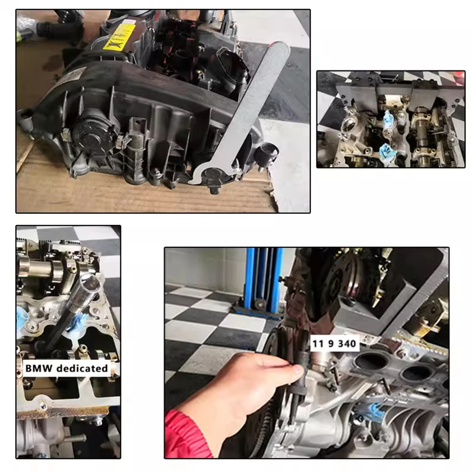Der Nockenwellen-Motorsteuerungswerkzeugsatz ist für BMW Mini B38 A12 A15 B48A20 B58/3.0T Motorsteuerungs-Spezialwerkzeuge geeignet – Detail 1