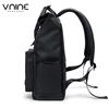 V.NINE Men's Backpack Black 15 inch Laptop Bag Waterproof Backpacks Men Office Work Back Pack with Compartments Multiple Pockets 3