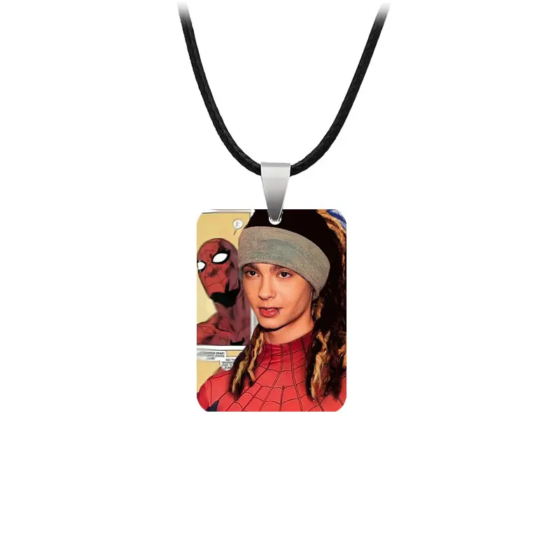 Collana Con Pendente Geometrico Minimalista - Gioiello Moda Ispirato Tokio Hotel - Regalo Per Ragazze E Donne - Idea Regalo Halloween