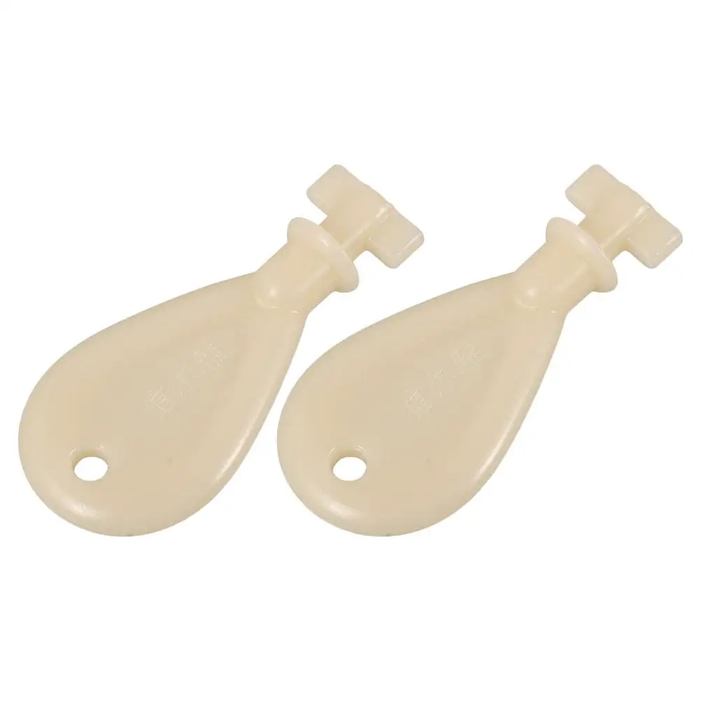 2 Pcs Tissue Box Key Toothpaste Bathroom Paper Towel for Dispenser Toilet Abs Plastic Keys 6