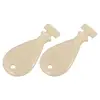 2 Pcs Tissue Box Key Toothpaste Bathroom Paper Towel for Dispenser Toilet Abs Plastic Keys 6