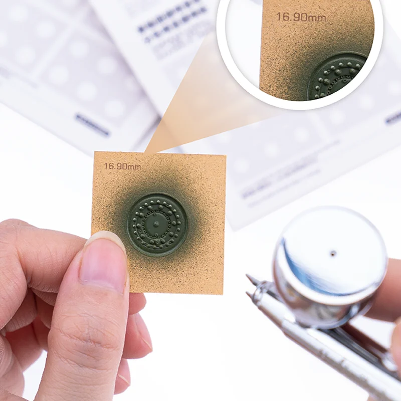 Hobby Model Craft Tool Wheel color separation leakage spray template Multiple sizes Suitable For many scales Reusable 11-20.5mm model tools