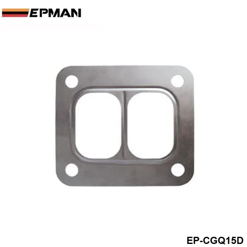 10PCS/LOT T4 Turbo Turbine Inlet Divided Gasket Stainless Steel304 Gasket for T04 Turbo HQ Inlet EP-CGQ15D exhaust gasket
