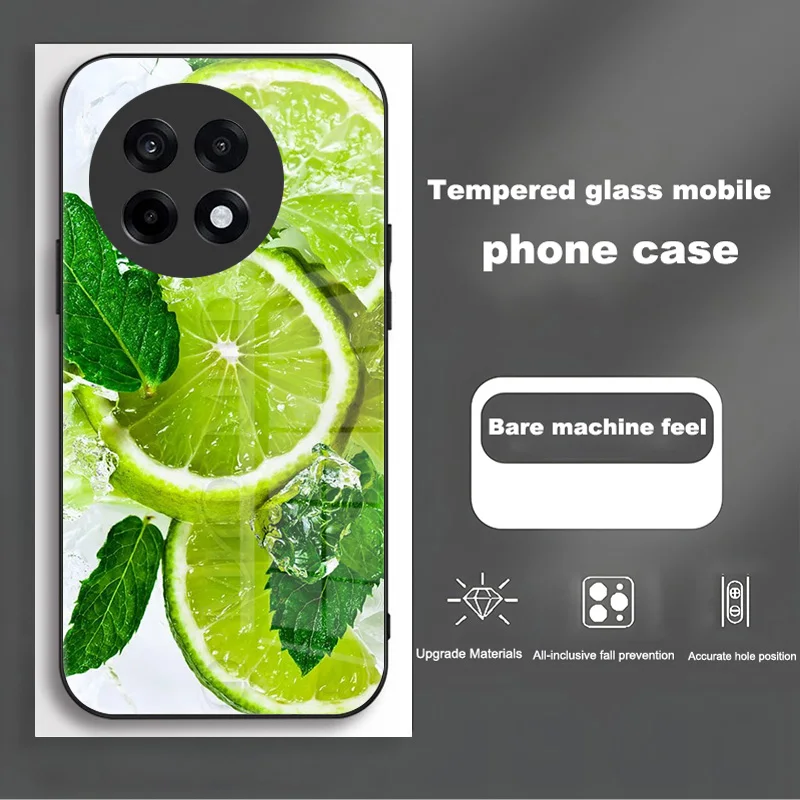 Tempered Glass Shockproof Protective Case with Hard PC Cover
