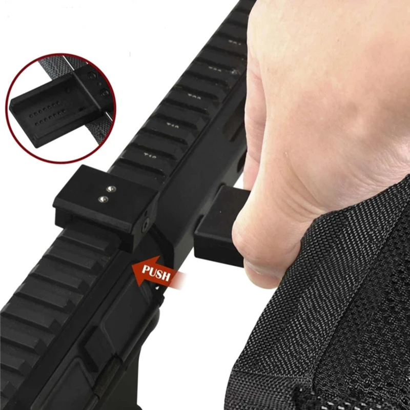 Tactical Brass Catcher Quick Release Shell Catcher With Detachable Picatinny Heat Resistant Thickened Mesh AMMO Pouch For ar15 3